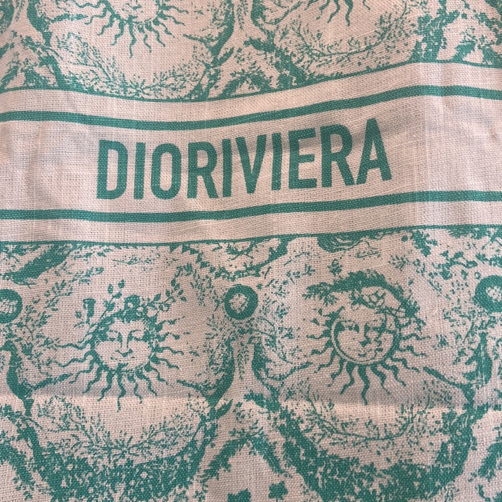 DIOR DIOR RIVIERA TOILE de JOUY SOLEIL TOTE ⭐️NEW - Picture 4 of 10